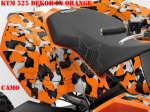 Camo Orange for KTM Quad SX/XC 450/505/525